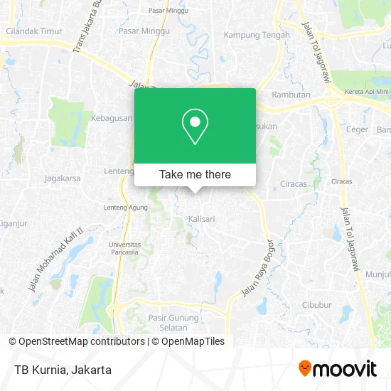 TB Kurnia map