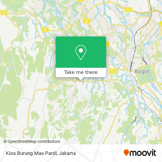 Kios Burung Mas Pardi map