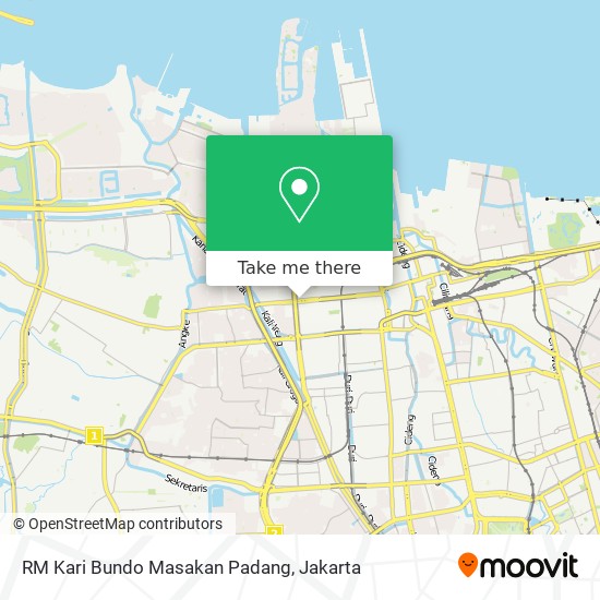 RM Kari Bundo Masakan Padang map