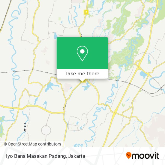 Iyo Bana Masakan Padang map