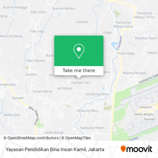 Yayasan Pendidikan Bina Insan Kamil map