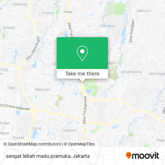 sengat lebah madu pramuka map