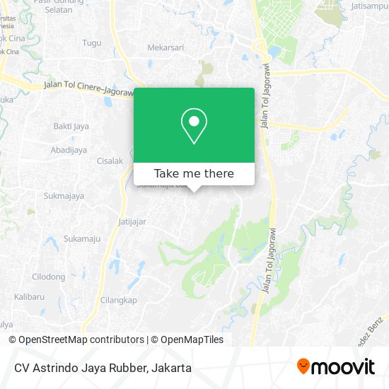 CV Astrindo Jaya Rubber map