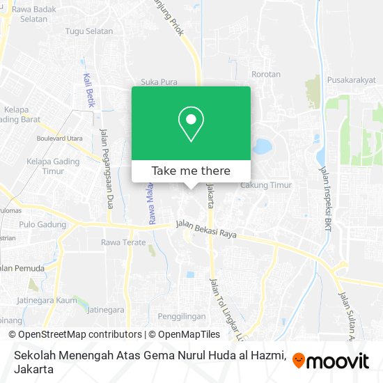 Sekolah Menengah Atas Gema Nurul Huda al Hazmi map