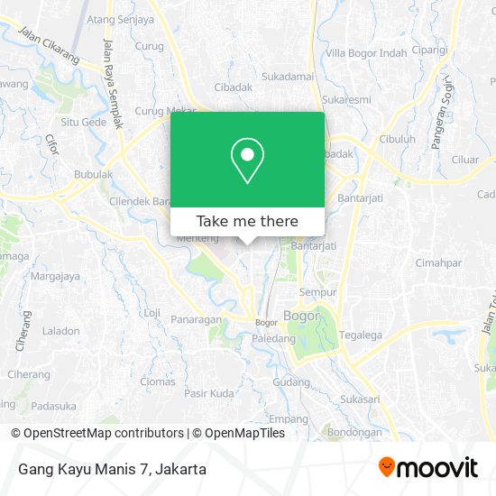 Gang Kayu Manis 7 map