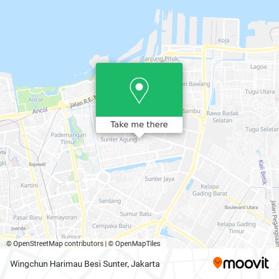 Wingchun Harimau Besi Sunter map