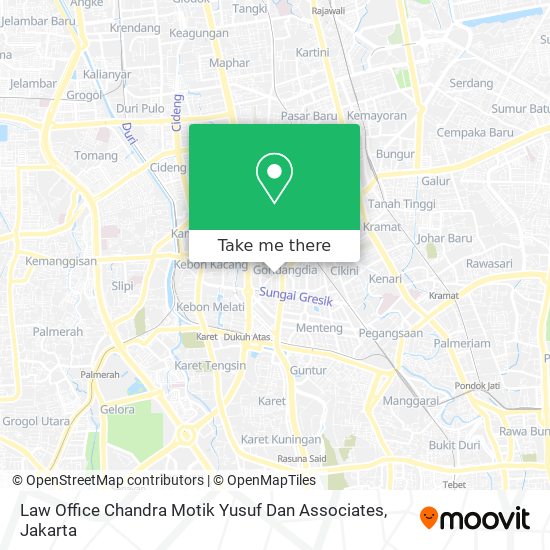 Law Office Chandra Motik Yusuf Dan Associates map