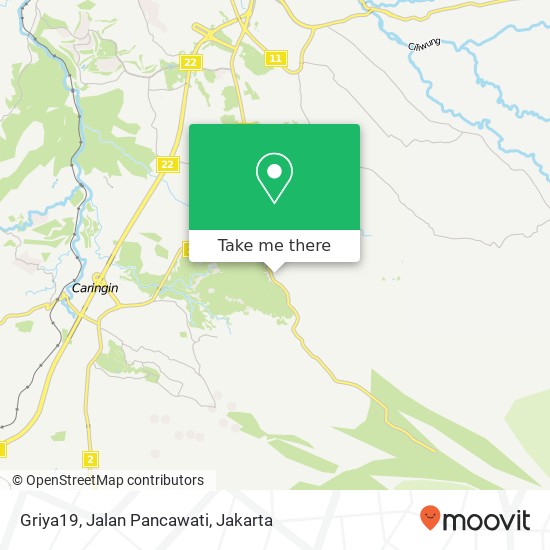 Griya19, Jalan Pancawati map