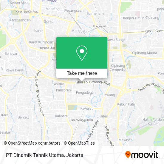 PT Dinamik Tehnik Utama map