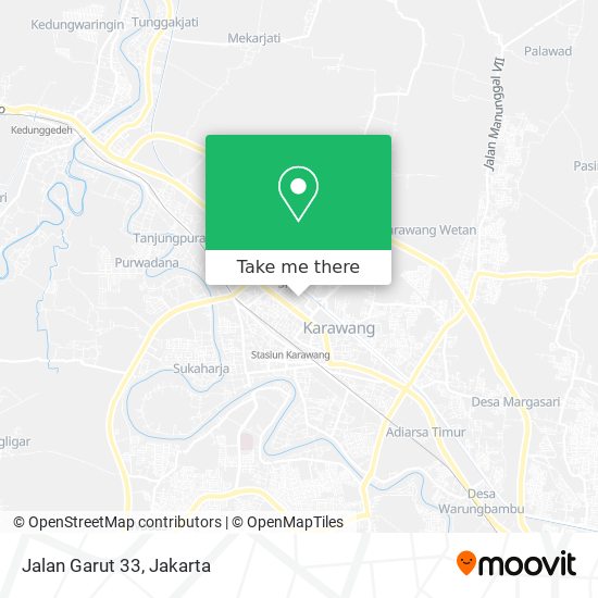 Jalan Garut 33 map