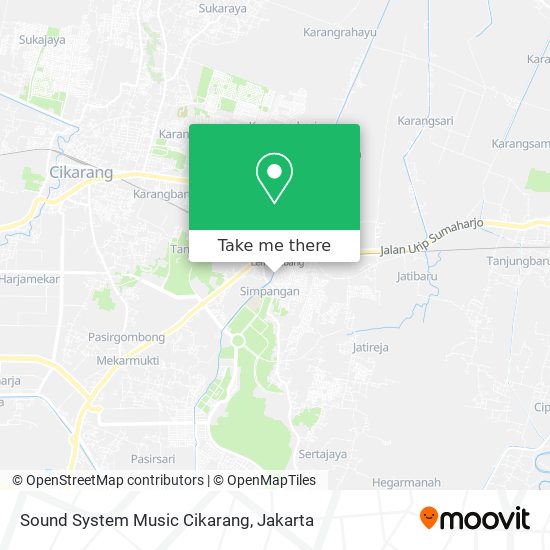 Sound System Music Cikarang map