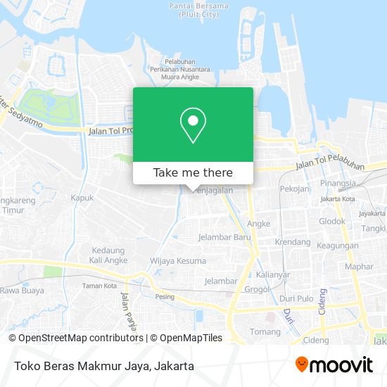 Toko Beras Makmur Jaya map