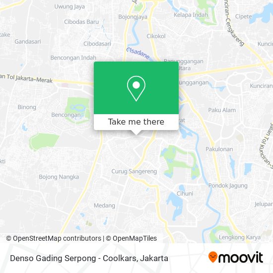 Denso Gading Serpong - Coolkars map