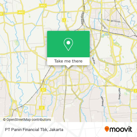 PT Panin Financial Tbk map