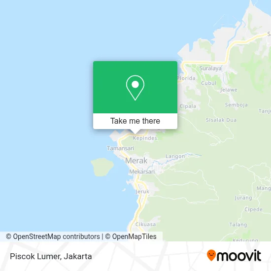 Piscok Lumer map