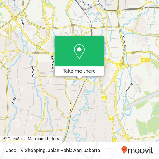 Jaco TV Shopping, Jalan Pahlawan map