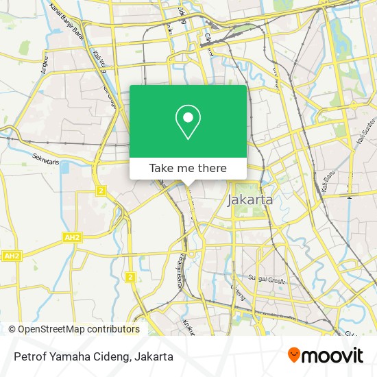 Petrof Yamaha Cideng map