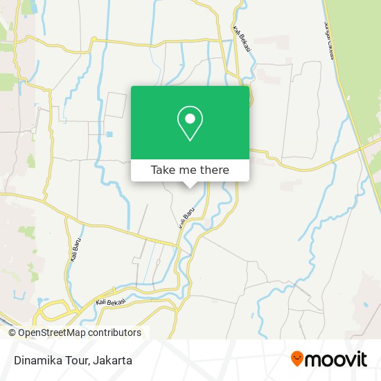 Dinamika Tour map