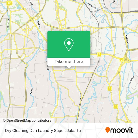 Dry Cleaning Dan Laundry Super map