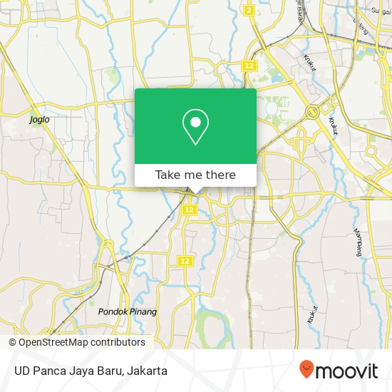 UD Panca Jaya Baru map