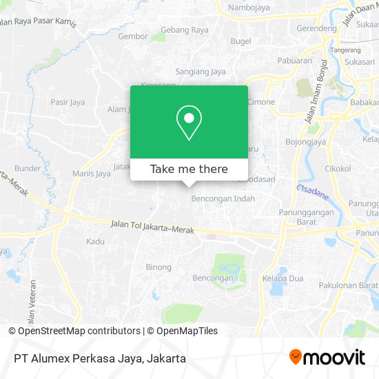 PT Alumex Perkasa Jaya map