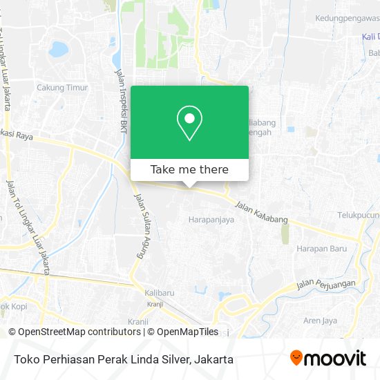 Toko Perhiasan Perak Linda Silver map