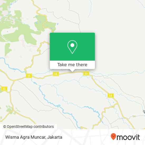 Wisma Agra Muncar map