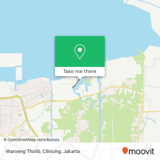 Waroeng Tholib, Cilincing map