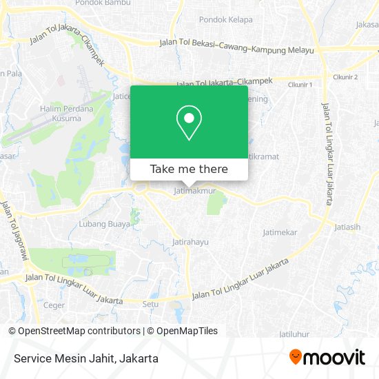 Service Mesin Jahit map