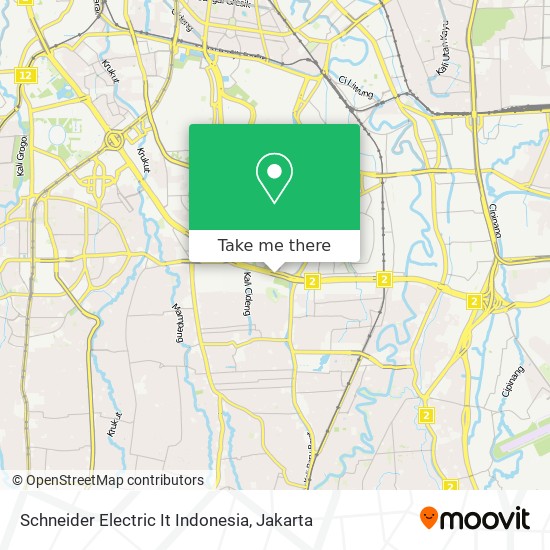 Schneider Electric It Indonesia map