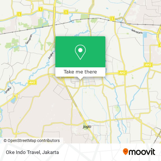 Oke Indo Travel map