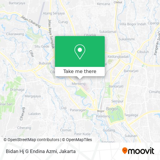 Bidan Hj G Endina Azmi map