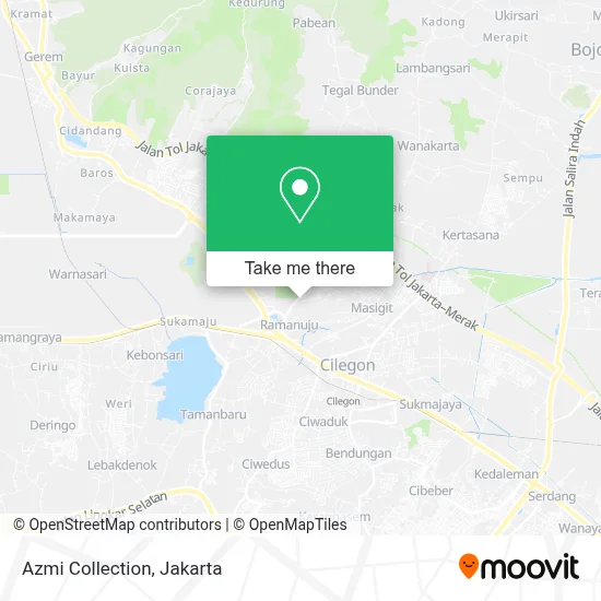 Azmi Collection map