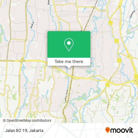 Jalan B2 19 map