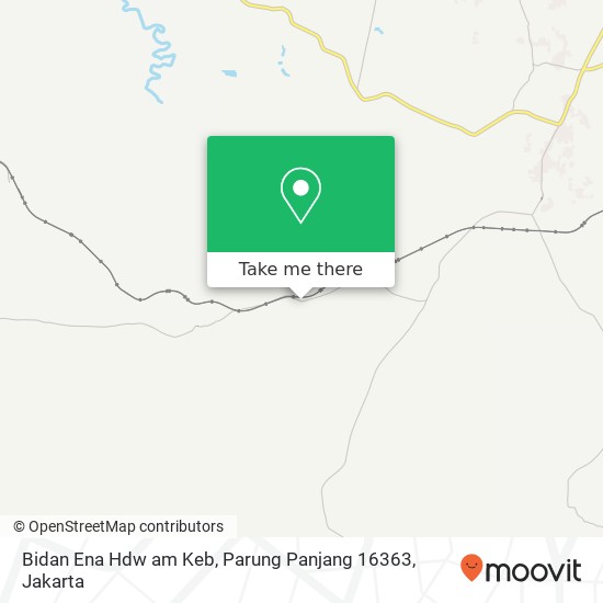 Bidan Ena Hdw am Keb, Parung Panjang 16363 map