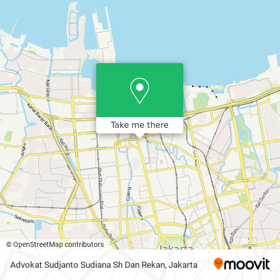 Advokat Sudjanto Sudiana Sh Dan Rekan map