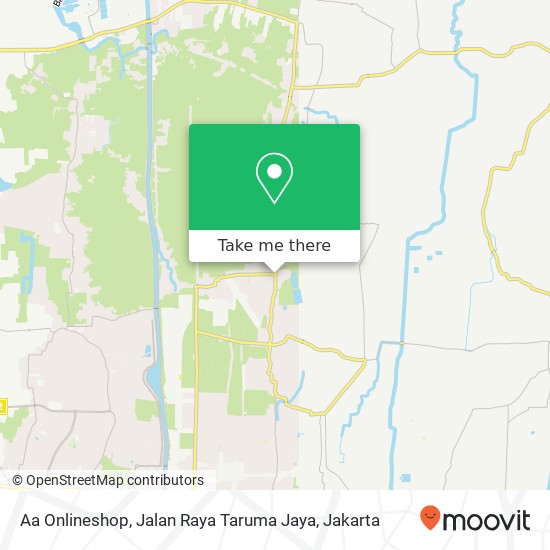 Aa Onlineshop, Jalan Raya Taruma Jaya map