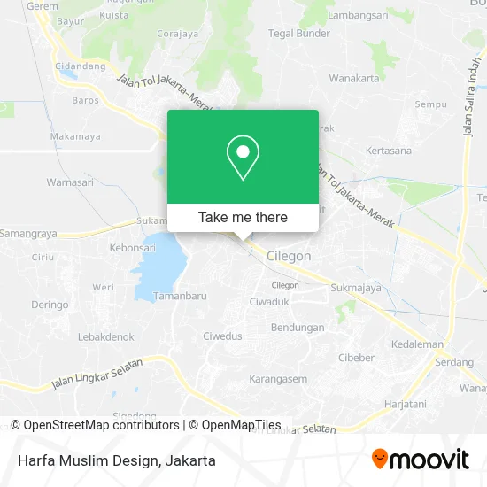 Harfa Muslim Design map