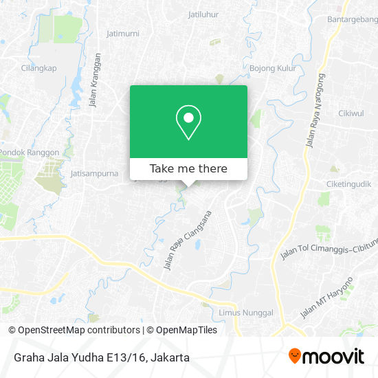 Graha Jala Yudha E13/16 map