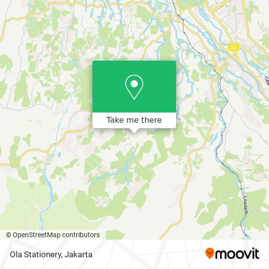 Ola Stationery map