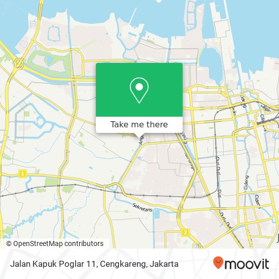 Jalan Kapuk Poglar 11, Cengkareng map