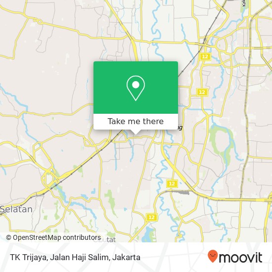 TK Trijaya, Jalan Haji Salim map