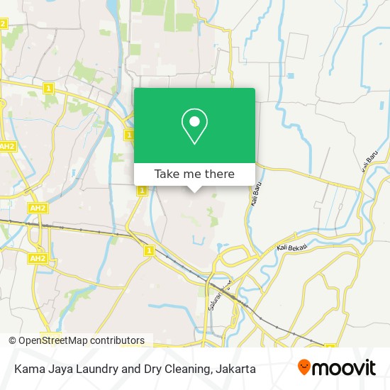 Kama Jaya Laundry and Dry Cleaning map