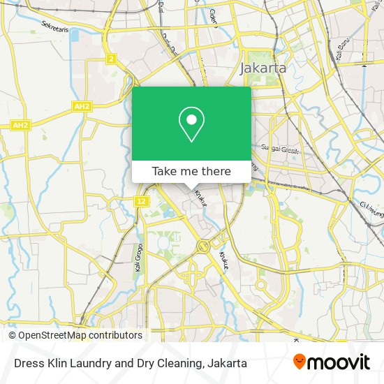 Dress Klin Laundry and Dry Cleaning map