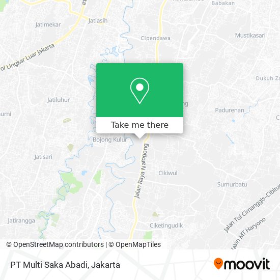 PT Multi Saka Abadi map