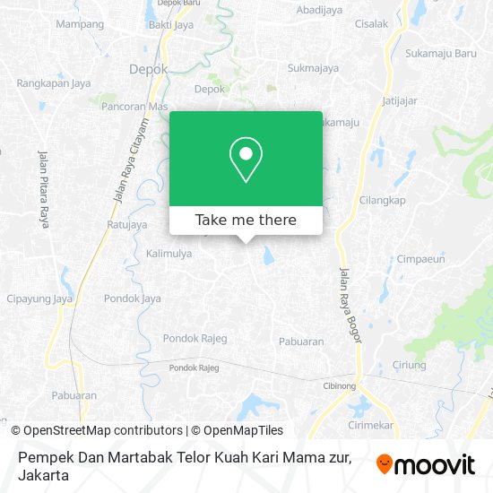 Pempek Dan Martabak Telor Kuah Kari Mama zur map