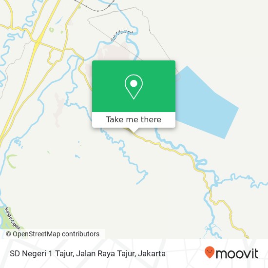 SD Negeri 1 Tajur, Jalan Raya Tajur map