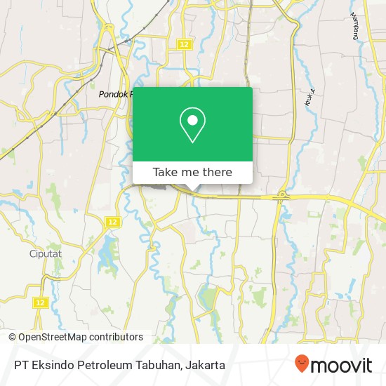 PT Eksindo Petroleum Tabuhan map