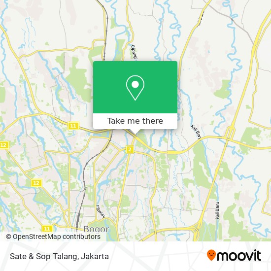 Sate & Sop Talang map