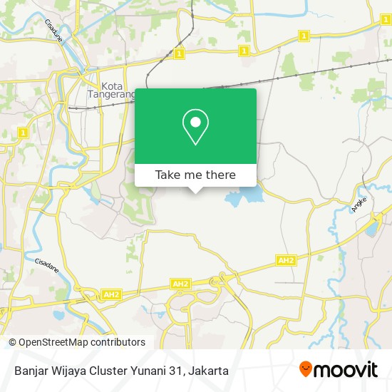 Banjar Wijaya Cluster Yunani 31 map